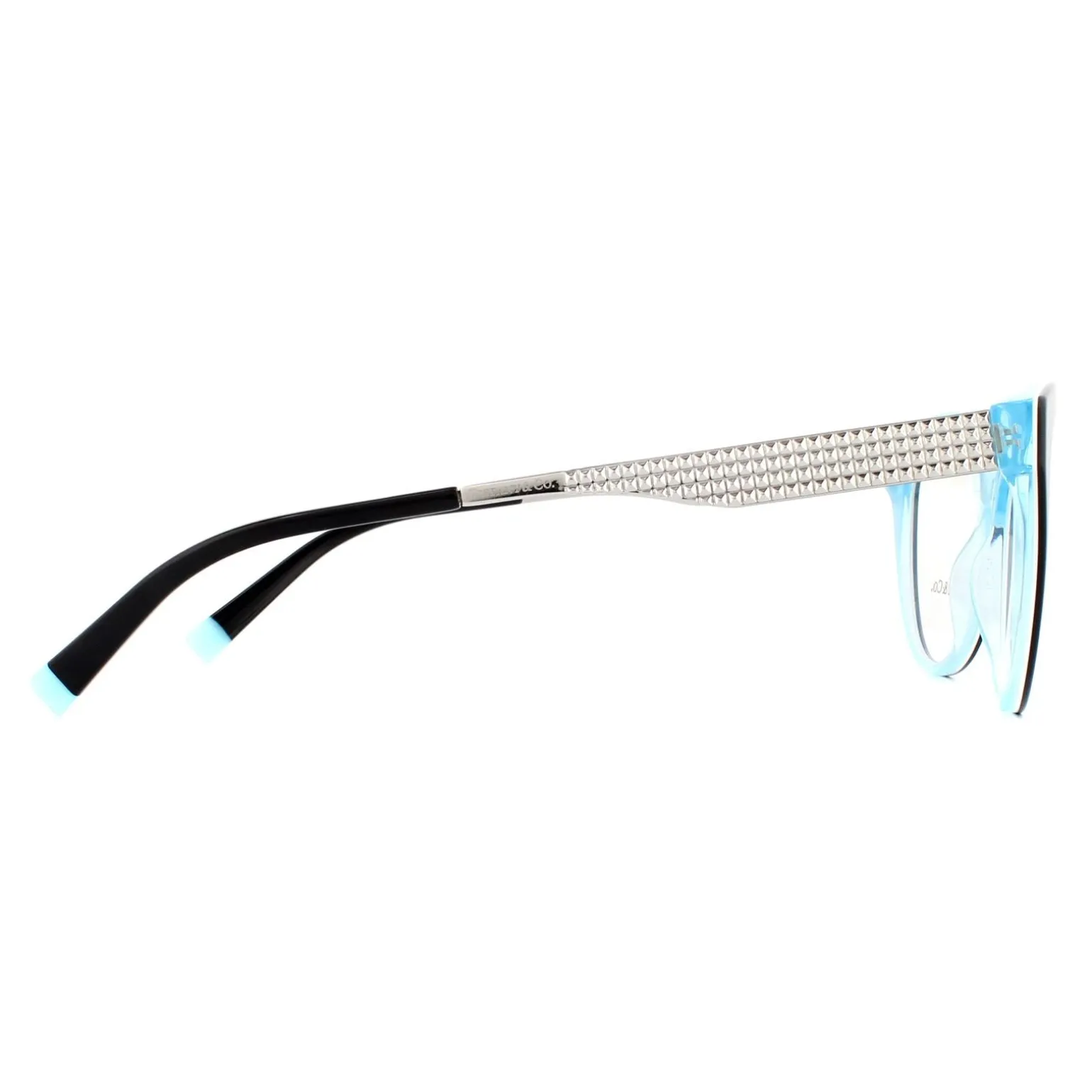 Tiffany Glasses Frames TF2180 8274 Black Crystal Blue 54mm
