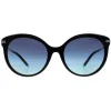 Tiffany Sunglasses TF4189 80019S Black Azure Gradient Blue
