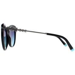 Tiffany Sunglasses TF4189 80019S Black Azure Gradient Blue