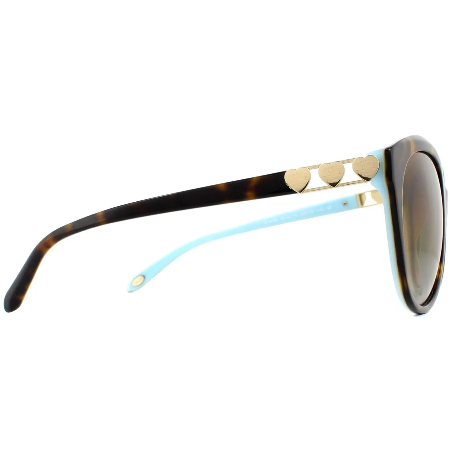 Tiffany Sunglasses TF4133 8134T3 Havana Blue Brown Gradient Polarized