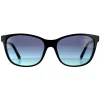 Tiffany Sunglasses TF4174B 80559S Black On Tiffany Blue Blue Gradient