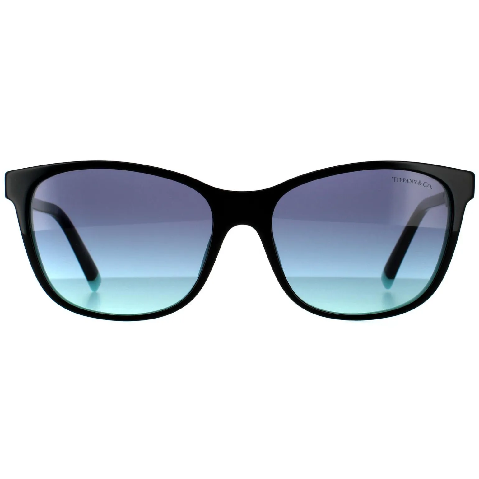 Tiffany Sunglasses TF4174B 80559S Black On Tiffany Blue Blue Gradient