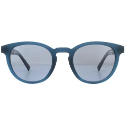 Timberland Sunglasses TB9128 91D Matte Blue Blue Grey Polarized