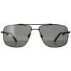 Timberland Sunglasses TB9107 02D Matte Black Smoke Polarized