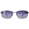Timberland Sunglasses TB9233 09D Matte Gunmetal Smoke Polarized
