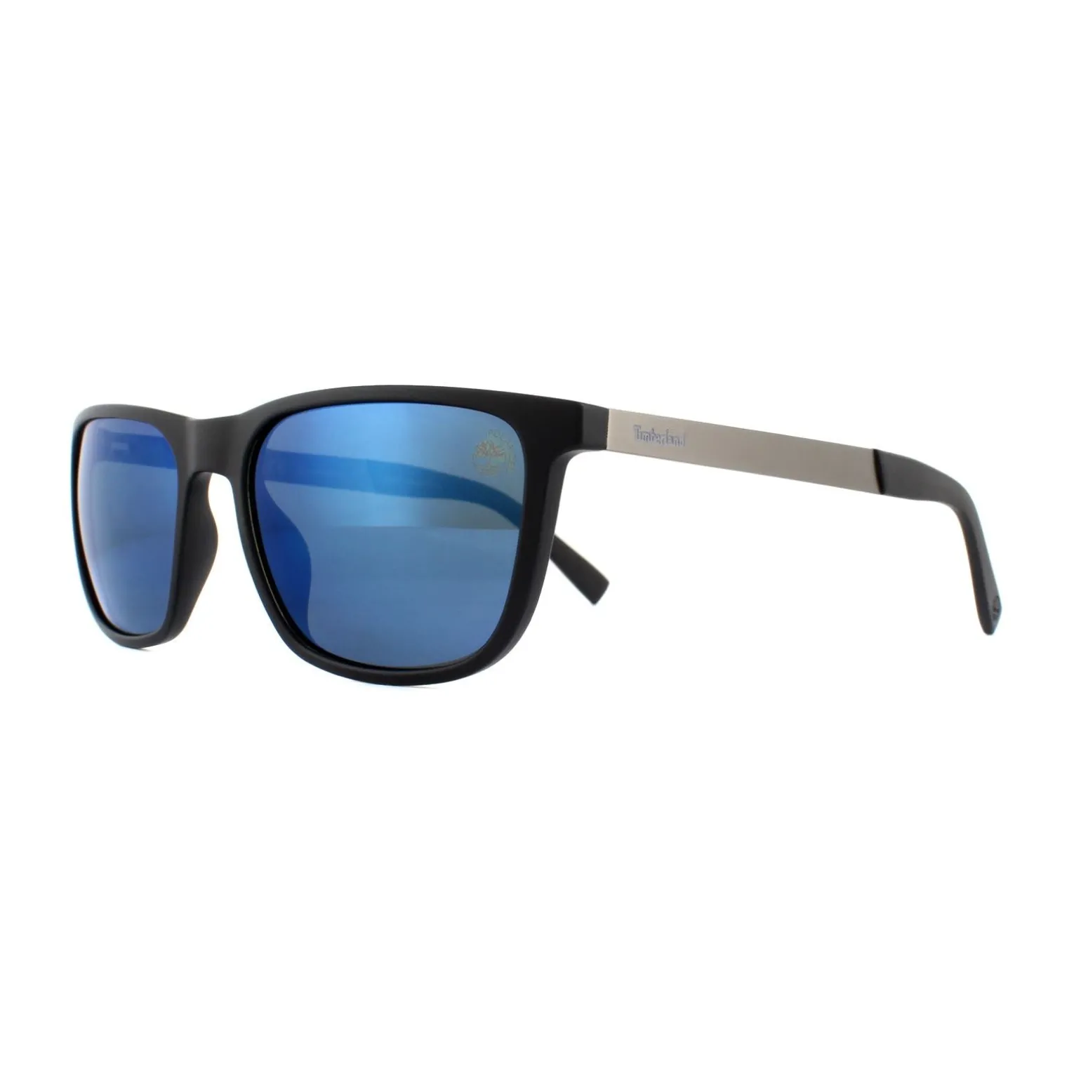 Timberland Sunglasses TB9131 05D Black Blue Polarized