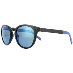 Timberland Sunglasses TB9128 01D Shiny Black Blue Blue Polarized