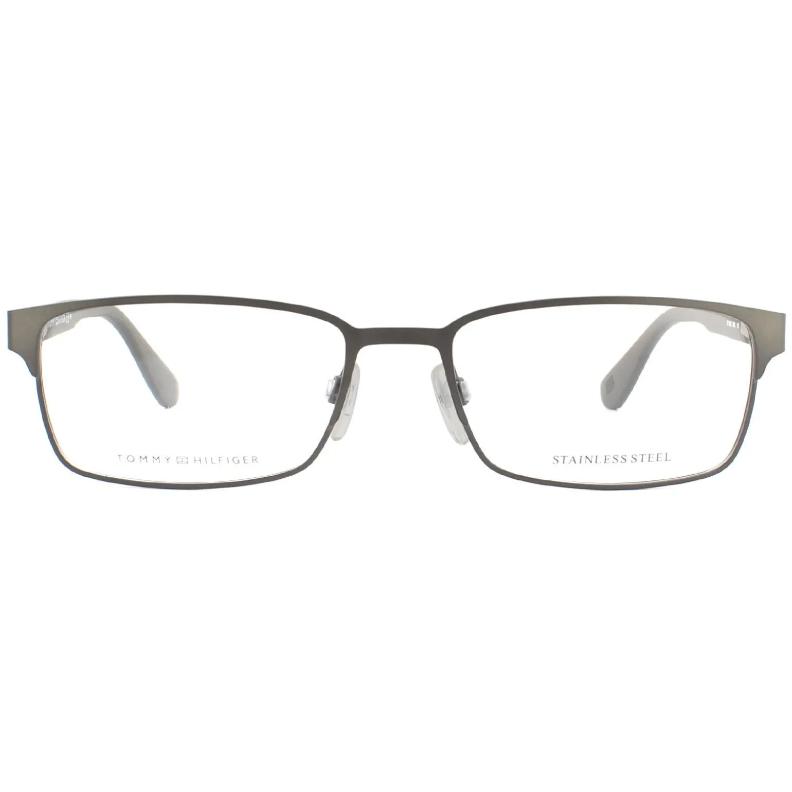 Tommy Hilfiger Glasses Frames TH 1545 R80 17 Matte Dark Ruthenium Men