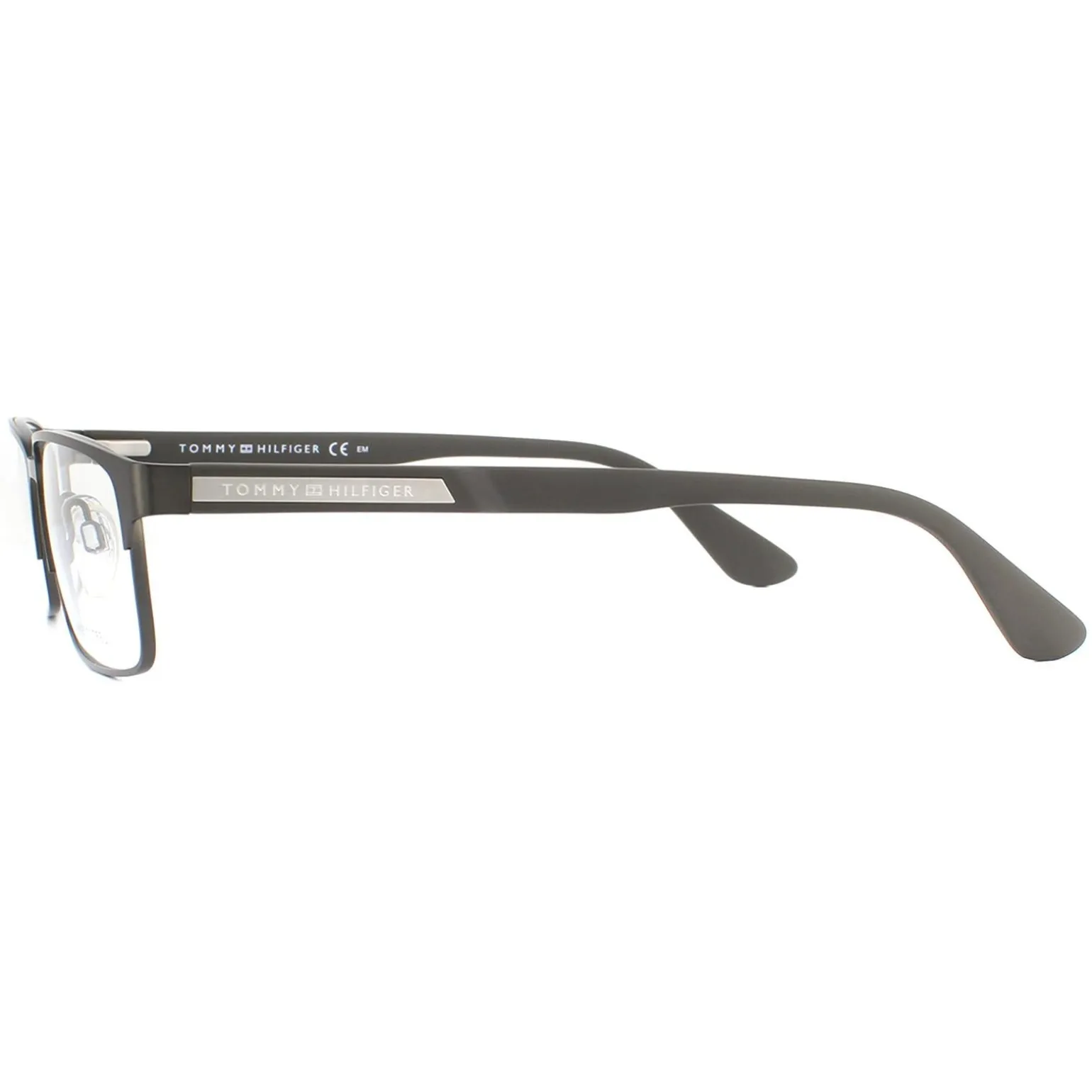 Tommy Hilfiger Glasses Frames TH 1545 R80 17 Matte Dark Ruthenium Men
