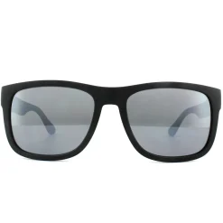 Tommy Hilfiger Sunglasses TH 1556/S D51 T4 Black Grey Mirror 52mm