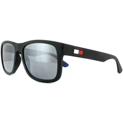 Tommy Hilfiger Sunglasses TH 1556/S D51 T4 Black Grey Mirror 52mm
