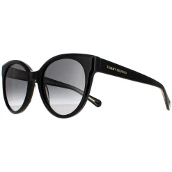 Tommy Hilfiger Sunglasses TH 1885/S 807 9O Black Dark Grey Gradient