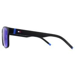Tommy Hilfiger Sunglasses TH 1718/S 0VK Z0 Matte Black Blue Blue Mirro