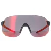 Under Armour Sunglasses Halftime 2M8 Matte Grey Orange Ruby Red Mirror