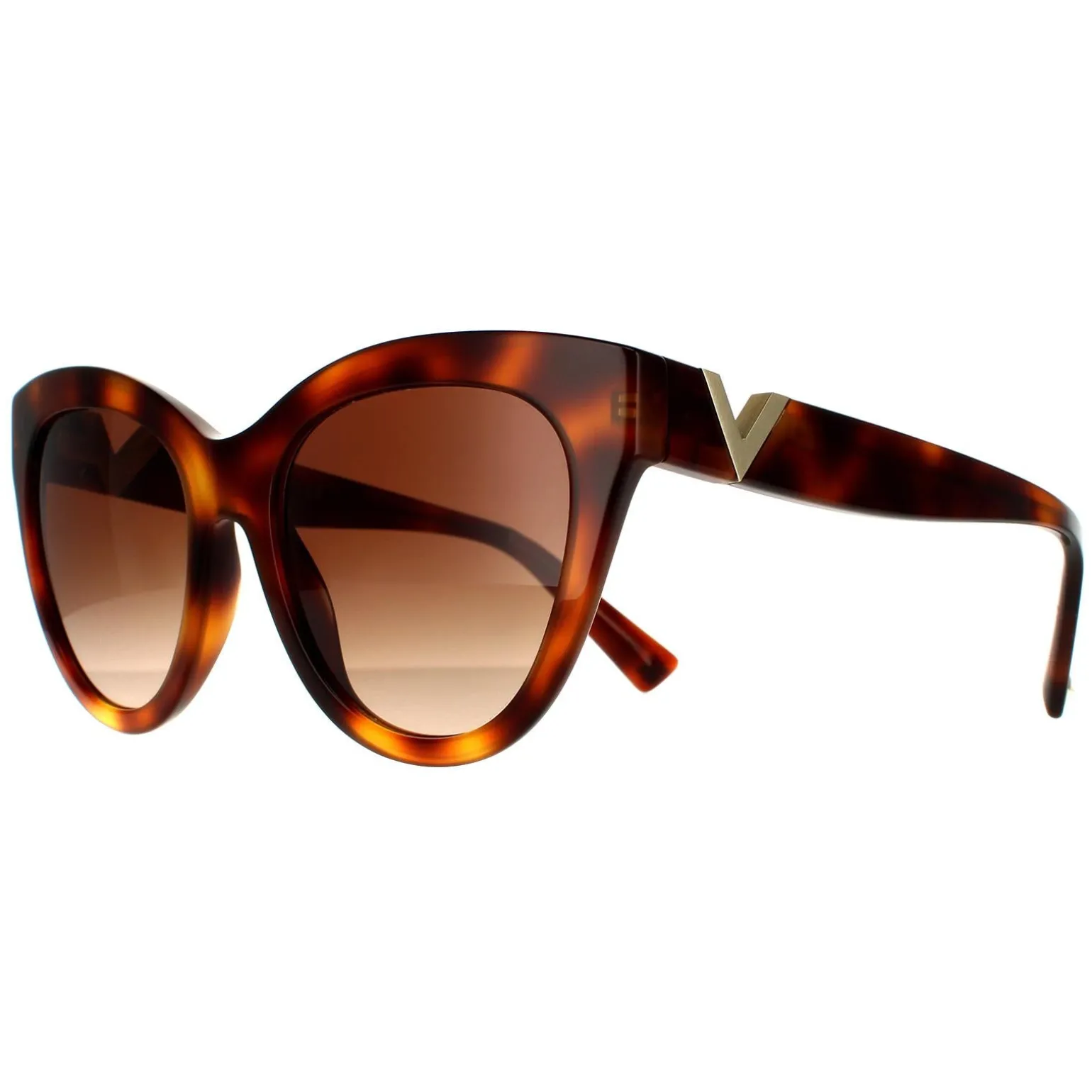 Valentino Sunglasses VA4089 501113 Light Havana Brown Gradient