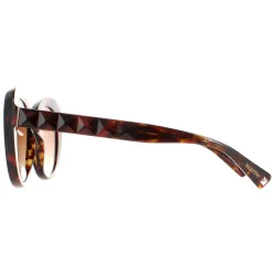 Valentino Sunglasses VA4113 518913 Red Havana Brown Gradient