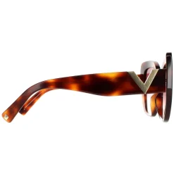 Valentino Sunglasses VA4057 50118H Light Havana Purple Gradient