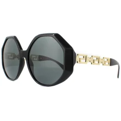 Versace Sunglasses VE4395 534587 Black Dark Grey