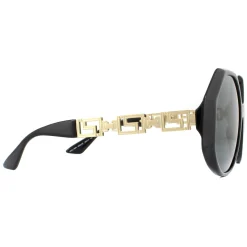 Versace Sunglasses VE4395 534587 Black Dark Grey