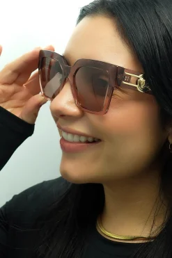 Versace Sunglasses VE4458 543573 Brown Transparent Light Brown