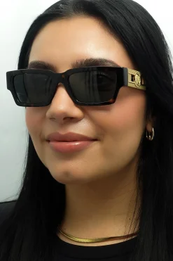 Versace Sunglasses VE4459 108/87 Dark Havana Dark Grey