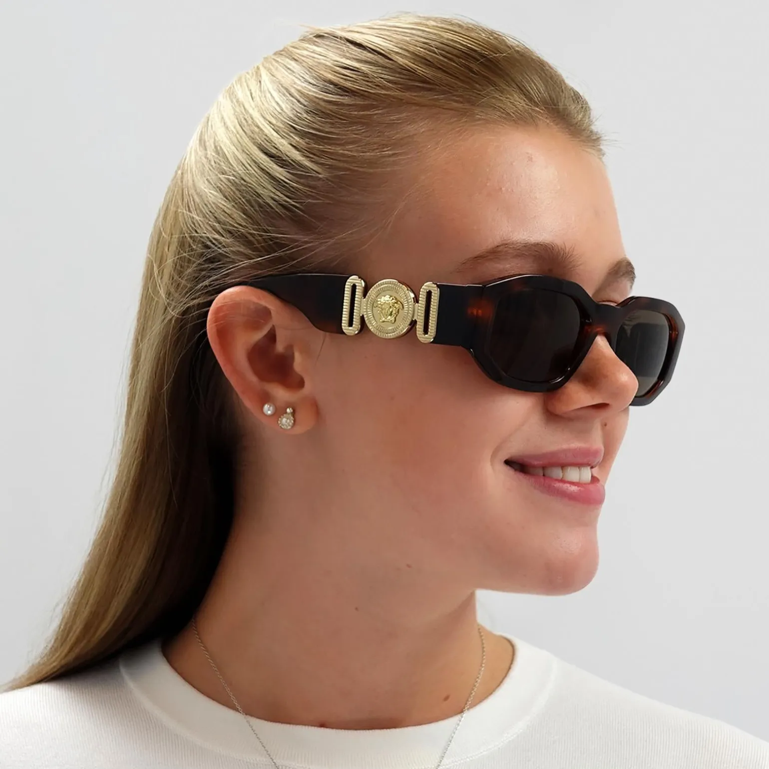 Versace Sunglasses VE4361 521773 Havana Dark Brown