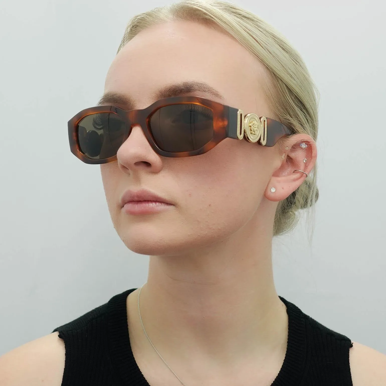 Versace Sunglasses VE4361 521773 Havana Dark Brown