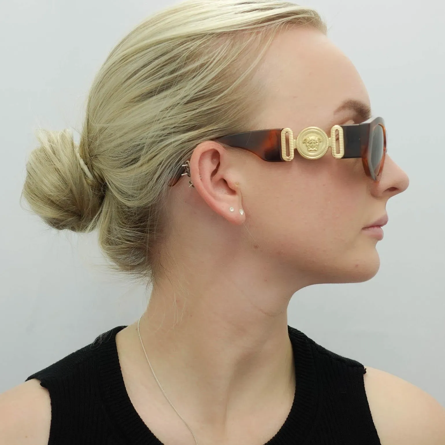 Versace Sunglasses VE4361 521773 Havana Dark Brown