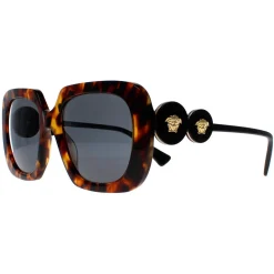 Versace Sunglasses VE4434 511987 Light Havana Dark Grey