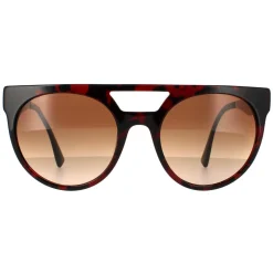 Versace Sunglasses VE4339 525013 Red Havana Blue Brown Gradient
