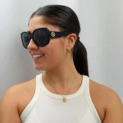 Versace Sunglasses VE4387 GB1/87 Black Dark Grey