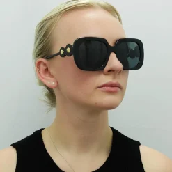 Versace Sunglasses VE4434 GB1/87 Black Dark Grey