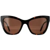 Versace Sunglasses VE4417U 535973 Havana Pattern Dark Brown