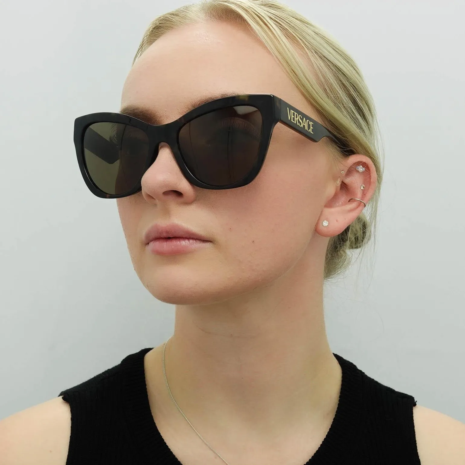 Versace Sunglasses VE4417U 108/73 Havana Dark Brown