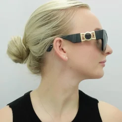 Versace Sunglasses VE4415U GB1/87 Black Dark Grey